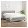 vidaXL Boxspringbett 140 x 200 cm Hellgrau