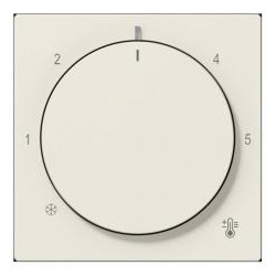 Jung Abdeckung für Thermostat (weiß)