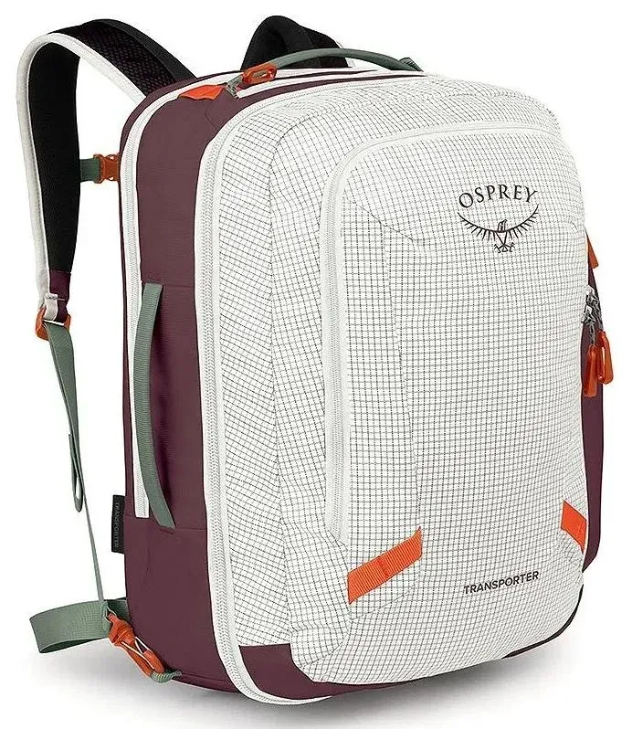 Osprey Transporter 36 Travel Pack Reiserucksack - STK - Mystery White-Moody Burgundy
