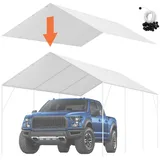 Vevor Zeltgarage 6 x 3 m Weiß