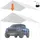 Vevor Zeltgarage 6 x 3 m Weiß