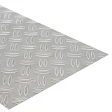 Alfer Riffelblech Aluminium 100 x 12 cm