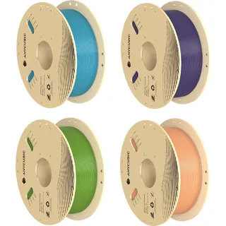 Anycubic PLA-Filament 1,75 mm Kobra 3 3D-Druckerfilament Pantone-Farbe mit RFID-Funktion Umweltfreundliche Druckspule Massgenauigkeit +/- 0,02 mm K...