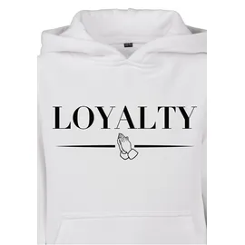 Mister Tee Loyalty Kapuzenpullover White 134-140 cm