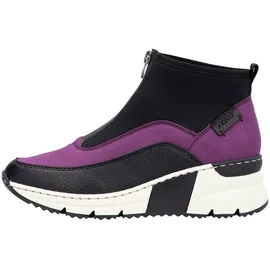 Rieker N6352 schwarz-lila 39