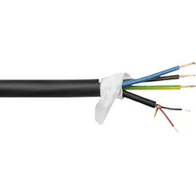 DAP AUDIO PSC-211 Strom/Signalkabel – schwarzer Mantel – schwarze Ummantelung