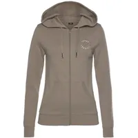 H.I.S. H.I.S Kapuzensweatjacke Damen camelfarben Gr.44/46
