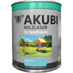 Akubi Farbsystem Set 750 ml-Karibikblau