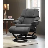 Stressless Stressless® Fußhocker »Reno«, mit Classic Base, Gestell Schwarz, grau