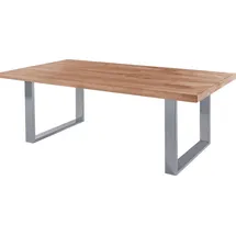 'massivart' TELMA 180 x 76 x 100 cm Kernbuche geölt/beige