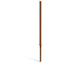 Adezz Paneelstange 10,6 x 270 cm Braun Stahl