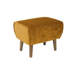 Soho Hocker Ellinor 56 x 46 x 41 cm Gelb