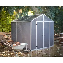 CANOPIA Palram Gerätehaus Rubicon Anthrazit 229 cm x 237 cm