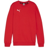 Puma teamGOAL Casuals Crew Neck Sweat Jr, Rot, 152