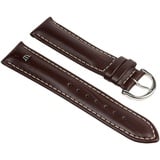 MAURICE LACROIX Büffelkalb-Chrono XL Uhrenarmband Kalbsleder Band -Farbvarianten, Farbe:braun