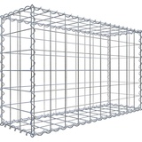 Gabiona Gabione 100 x 60 cm x 30 cm mit Maschenweite 10 cm x 10 cm