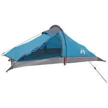 vidaXL Trekkingzelt 2-Personen Blau