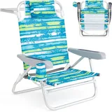 Klappbare Strandstuhle Verstellbare Ruckenlehne 2er Pack Grun 211170988