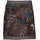 Zero Miniröckchen Damen Floral Braun/Petrol 38