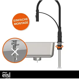 Eisl CARNEO Einhebelmischer Schwarz