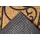 HANSE HOME Rechteckig 45 x 75 cm Braun/Schwarz