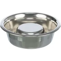 Trixie Slow Feeding Edelstahlnapf, 1,5 l / Ø 24 cm
