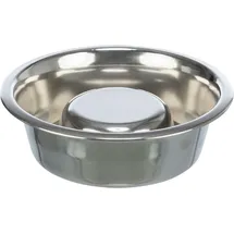 Trixie Slow Feeding Edelstahlnapf, 1,5 l / Ø 24 cm