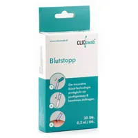 CLICswab® Blutstopp 20 St Lösung