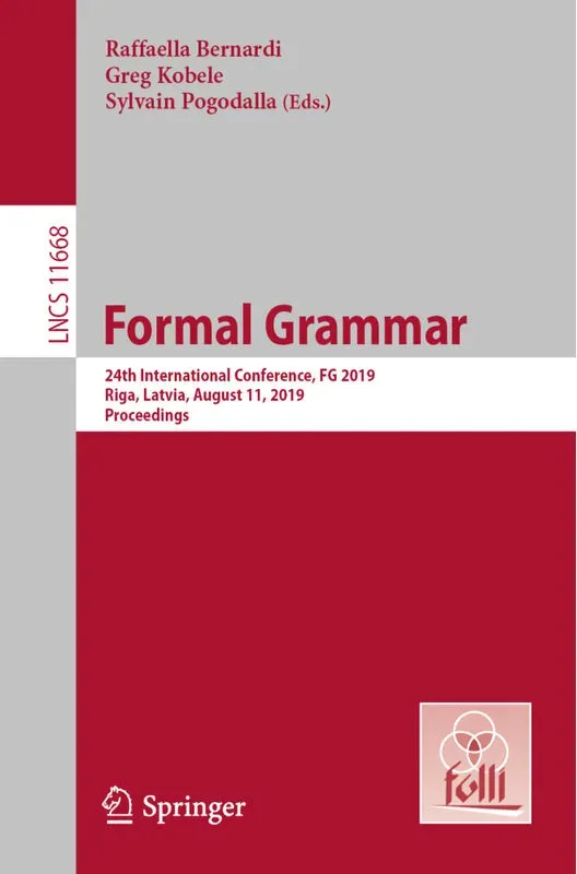 Formal Grammar, Kartoniert (TB)