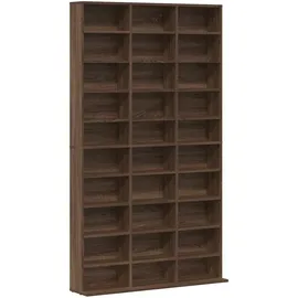 vidaXL CD-Regal 102 x 23 x 177,5 cm Braun