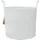 vidaXL Aufbewahrungskorb Ø40 x 40 x 35 cm Baumwolle weiß