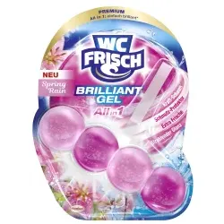 WC Frisch WC Reiniger Brilliant Gel  1 Packung = 1 Stück, Spring Rain