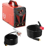 Stamos Germany Stamos Schweissgerät, Elektroden Schweißgerät % Hot Start Arc Force 220 A Duty Cycle 60 % - 8 m Kabel