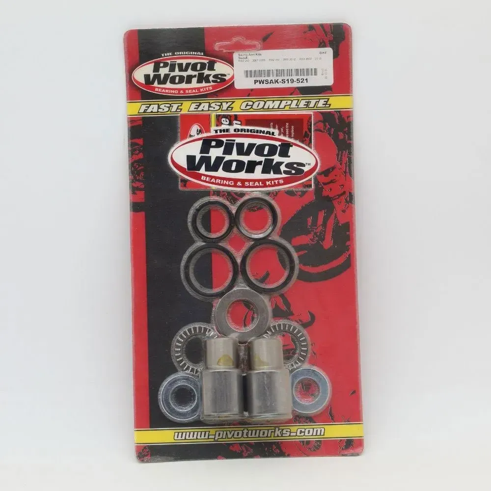 Pivot Works Suzrmz 250 07-09/450 05-12 Schwingen-reparaturkit - Silver - One Size