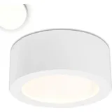 ISOLED LED Aufbauleuchte LUNA 18W, weiß, indirektes Licht, neutralweiß