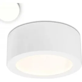 ISOLED LED Aufbauleuchte LUNA 18W, weiß, indirektes Licht, neutralweiß