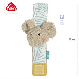 Fehn Rasselarmband Elefant Grau