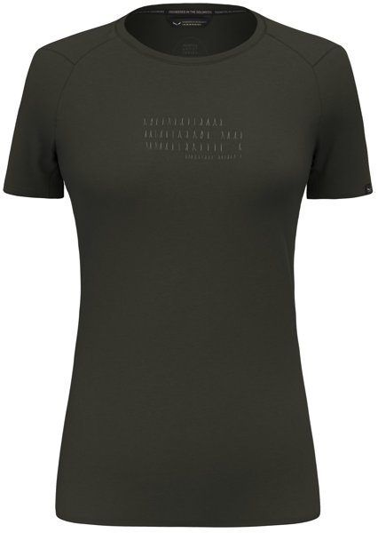 Salewa Pure Box Dry - T-Shirt - Damen - Dark Green - I44 D38