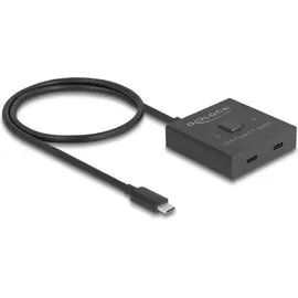 DeLock USB 10 Gbps USB Type-C Switch 2 auf 1 8K