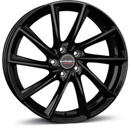 Borbet Design V 7,0 x 17 5 x 112 ET49 MB57,1 Schwarz Glänzend