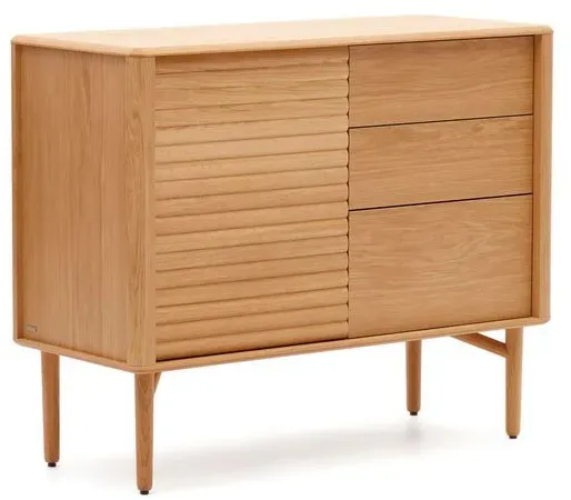 Kave Home Sideboard Lenon Holz Braun Eiche