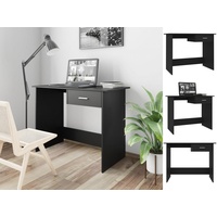 VidaXL Schreibtisch Schwarz 100×50×76 cm Holzwerkstoff