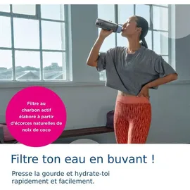 Brita Active dunkelblau + 2 MicroDisc