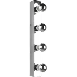 Wandleuchte Theatro in Chromfarben max. 10 Watt Wandlampe