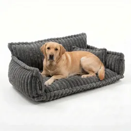 noviclass-shop Hundesofa | Katzensofa 'Chaffar' | Kohle XL (120cm))