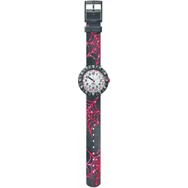 Flik Flak WEBAXUS FCSP118 34 mm Gehäuse schwarz Silikonarmband mehrfarbig