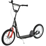 Homcom Kinderroller,, Schwarz, - schwarz