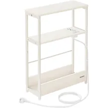 Möbel Kraft Beistelltisch ¦ weiß ¦ Maße (cm): B: 18 H: 58