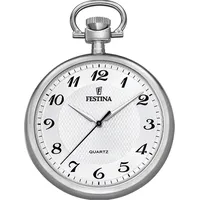 Festina Quarz Herren Taschenuhr F2020/1 - weiß - 48.3mm