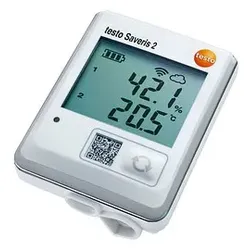 testo Saveris 2-H2 WLAN Feuchte- & Temperatur-Datenlogger weiß